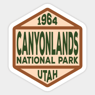 Canyonlands National Park badge Sticker